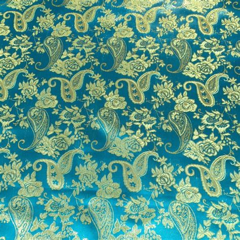 metallic floral gold multicolor fabric wholesale|Metallic Floral Brocade Fabric By The Yard .